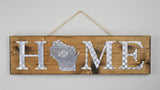 WI HOME Sign - Diamond