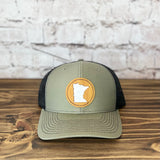 MN Can Patch Trucker - Loden/Black